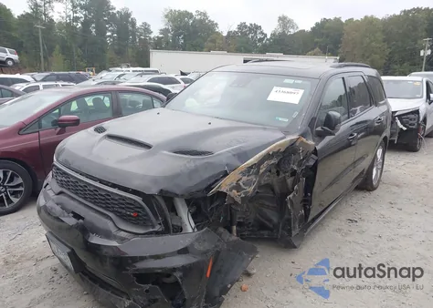 2024 Dodge Durango R/T Plus Awd из США, поврежденный, VIN 1C4SDJCT4RC143733